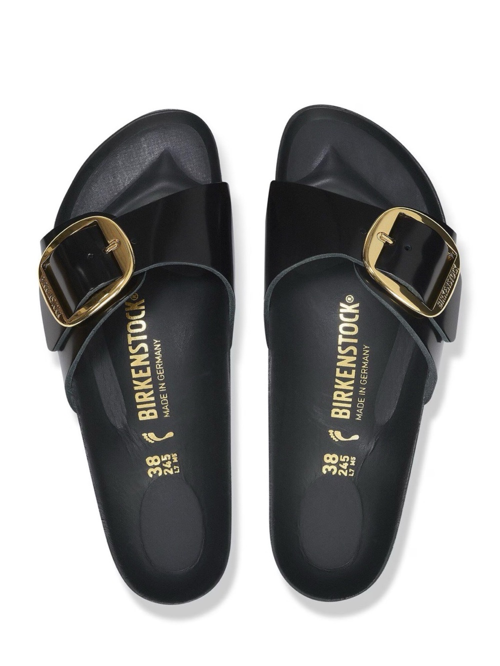 BIRKENSTOCK Big Buckle Madrid Sandals size 38 Like new (size 8.5)